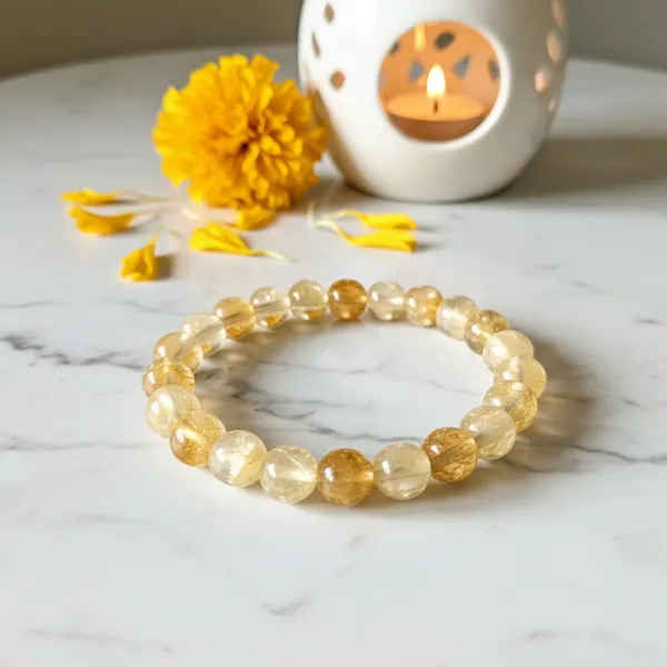 Natural_Citrine_Bracelet_8mm_Beads