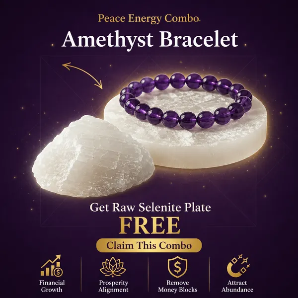 Amethyst_Bracelet_Free_Raw_Selenite_Plate