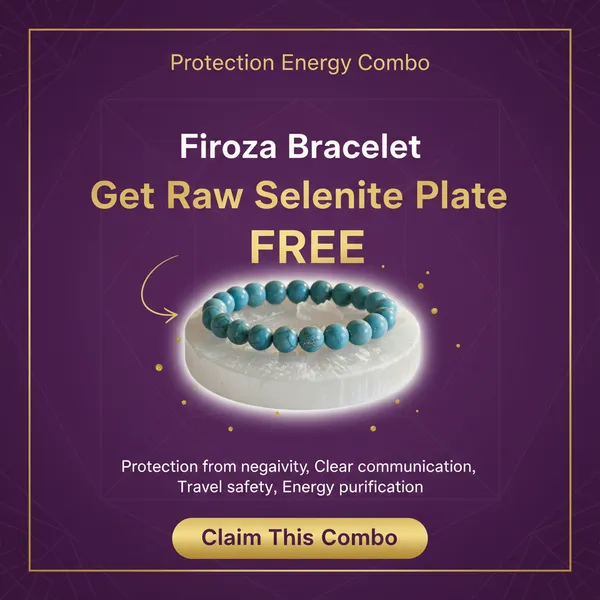 Firoza_Bracelet_Free_Raw_Selenite_Plate