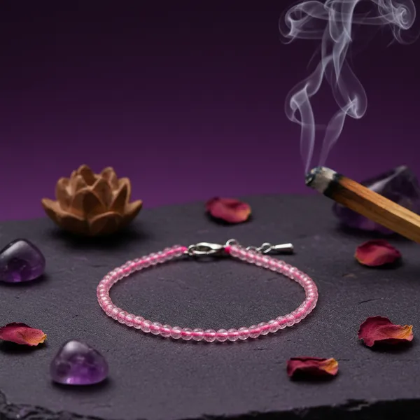 Rose_Quartz_Stone_Anklet_2mm