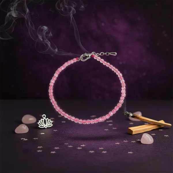 Rose_Quartz_Stone_Anklet_2mm