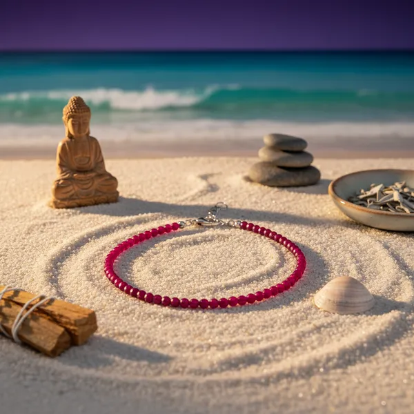 Ruby_Stone_Anklet_2mm
