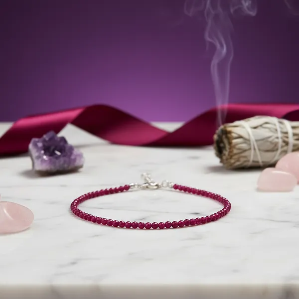 Ruby_Stone_Anklet_2mm