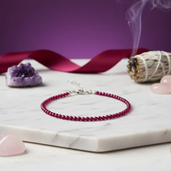 Ruby_Stone_Anklet_2mm