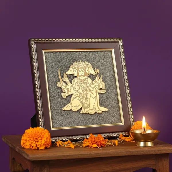 Panchamukhi_Hanuman_Raw_Pyrite_Frame_Default_Title