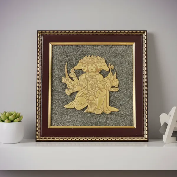 Panchamukhi_Hanuman_Raw_Pyrite_Frame_Default_Title