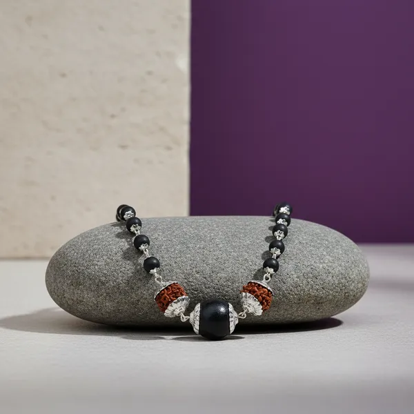 Karungali_Rudraksha_Bead_Cap_Mala_Protection_Focus_Energy