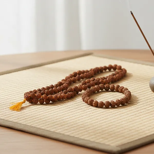 5_Mukhi_Rudraksha_Mala_8mm_With_Rudraksha_Bracelet_For_Peace