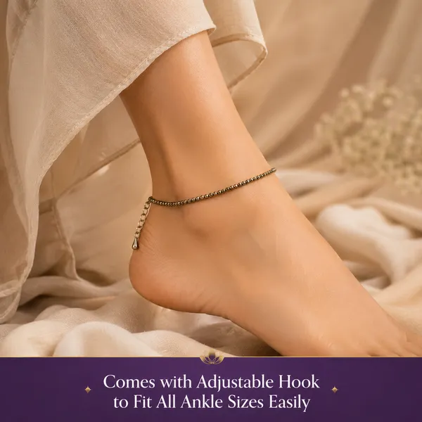 Raw_Pyrite_Anklet_2mm_Pack_Of_1