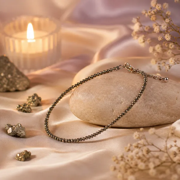 Raw_Pyrite_Anklet_2mm_Pack_Of_2