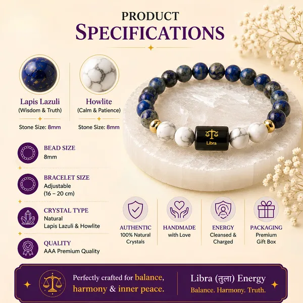 Libra_Zodiac_Bracelet_Lapis_Lazuli_Howlite_Tula_Rashi
