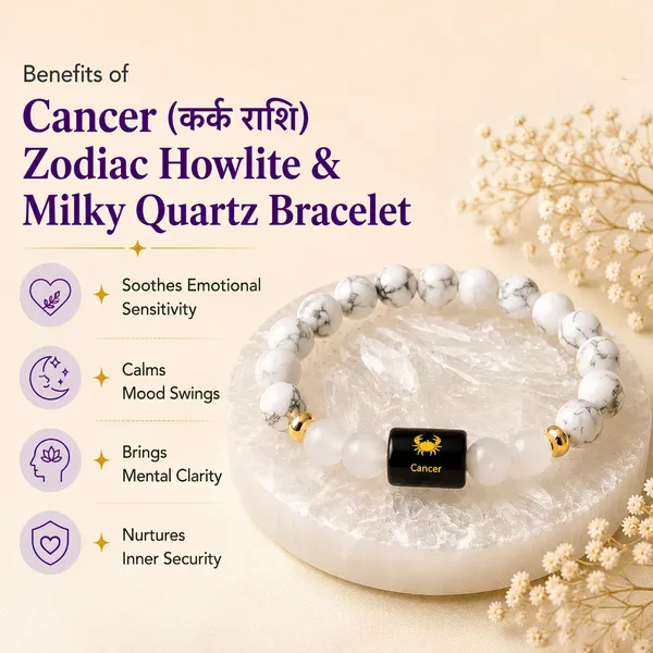 Cancer_Zodiac_Bracelet_Howlite_Clear_Quartz_Kark_Rashi