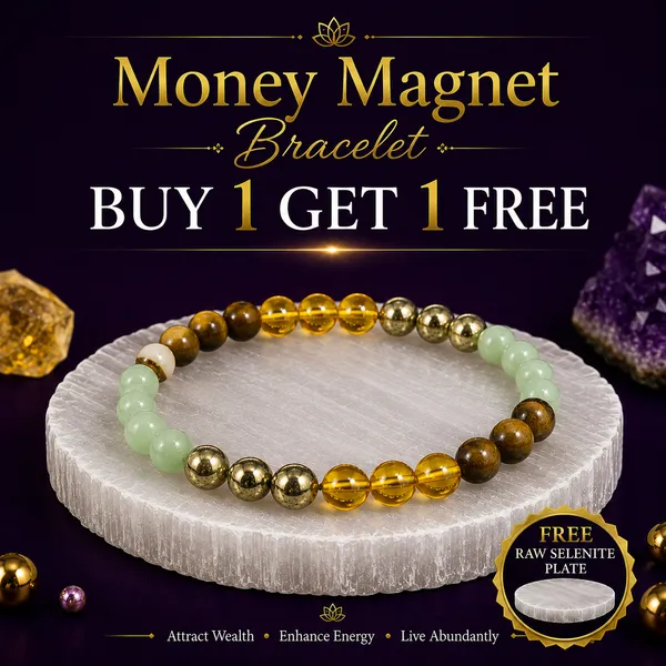Money_Magnet_Bracelet_Buy_1_Get_1_With_Free_Raw_Selenite_Plate_Default_Title