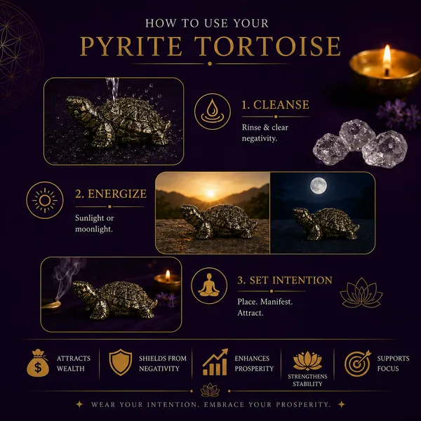 Pyrite_Tortoise_With_Selenite_Bowl