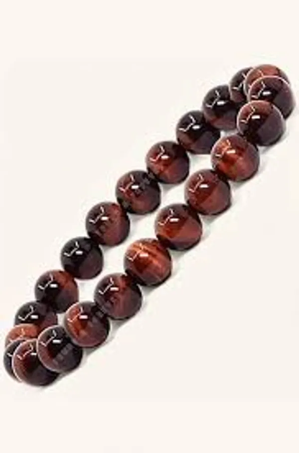 Red_Tiger_Eye_Beaded_Bracelet_For_Unisex