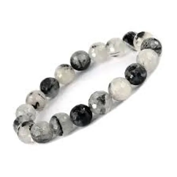 Black_And_Clear_Beaded_Stretch_Bracelet