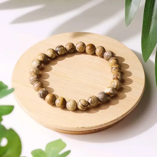 Brown_Beaded_Bracelet_For_Unisex