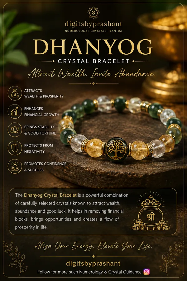 Multicolour_Crystal_Dhanyog_Bracelet_For_Men_And_Women