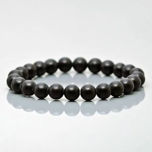 Black_Beaded_Bracelet_For_Men_And_Women