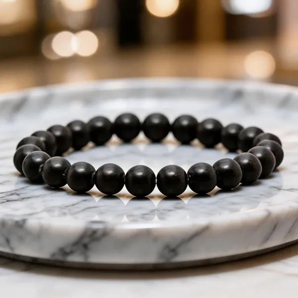 Black_Beaded_Bracelet_For_Men_And_Women