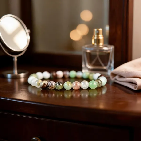 Green_Beaded_Bracelet_For_Men_And_Women