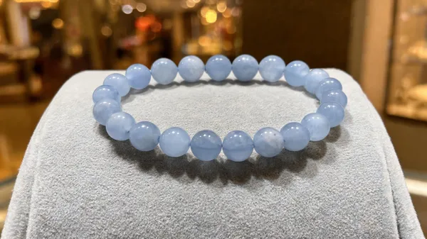 Blue_Beaded_Stretch_Bracelet_For_Women