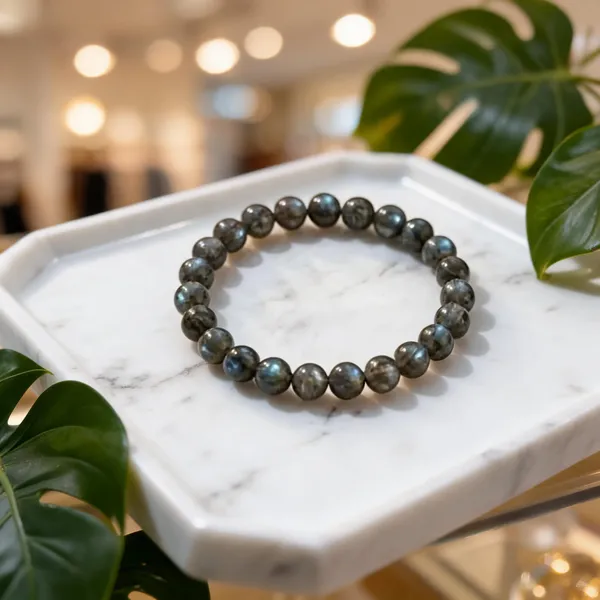 Grey_Labradorite_Beaded_Bracelet_For_Men_And_Women