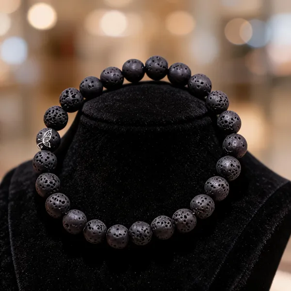Black_Lava_Stone_Beaded_Bracelet_For_Men_And_Women