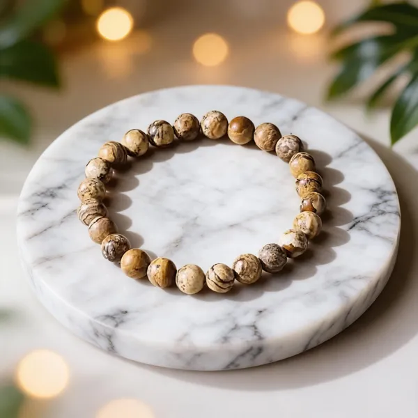 Brown_Beaded_Bracelet_For_Unisex