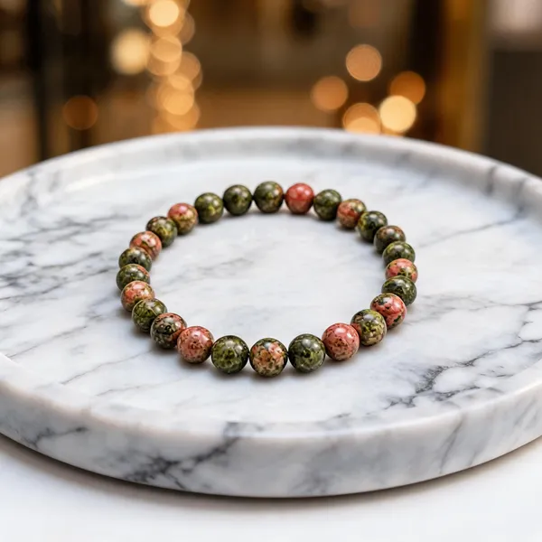 Green_And_Pink_Stone_Beaded_Bracelet