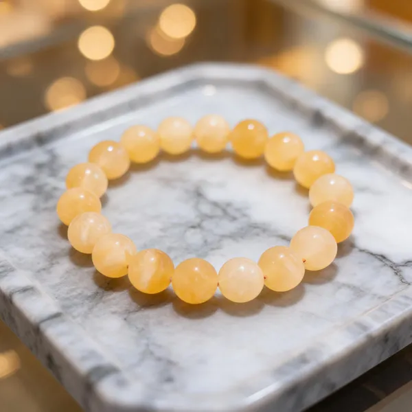 Yellow_Beaded_Crystal_Bracelet