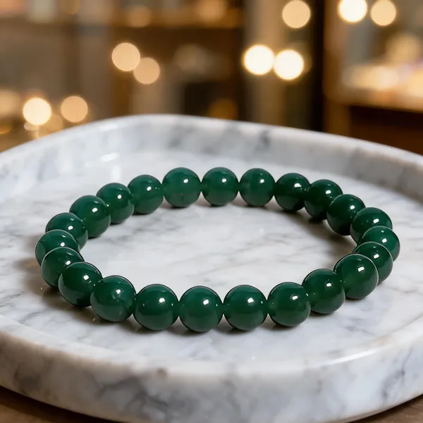 Green_Beaded_Bracelet_For_Unisex