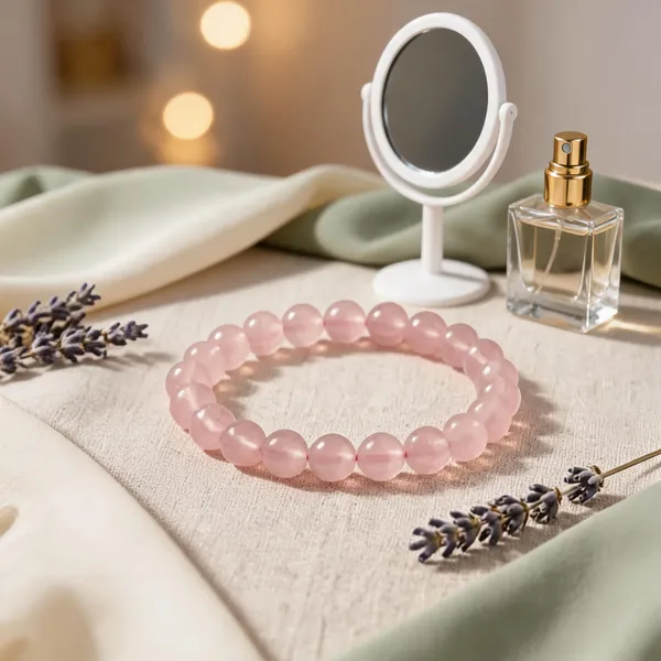 Pink_Beaded_Bracelet_For_Women