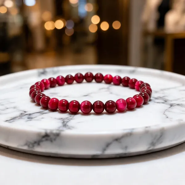 Pink_Beaded_Bracelet_For_Women