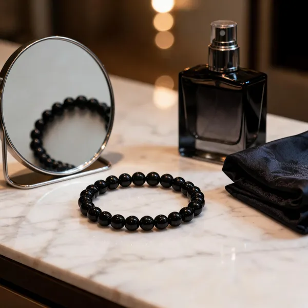Black_Beaded_Bracelet_For_Men