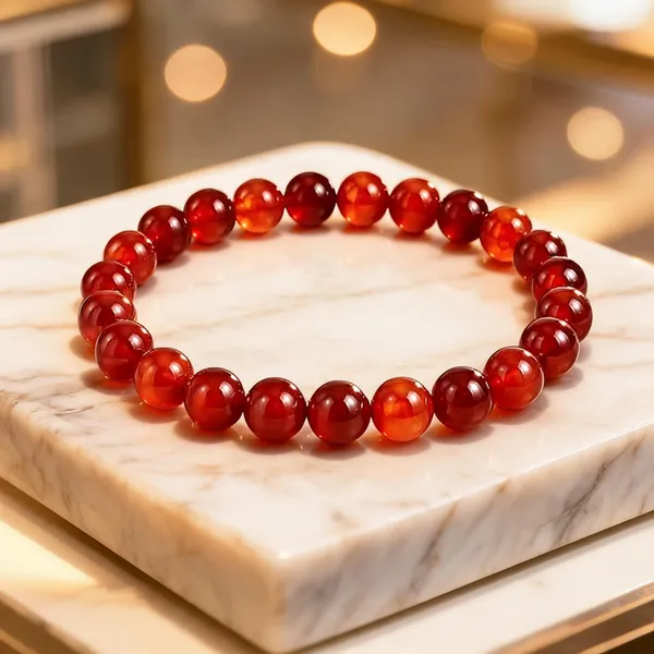 Red_Beaded_Bracelet_For_Men_And_Women