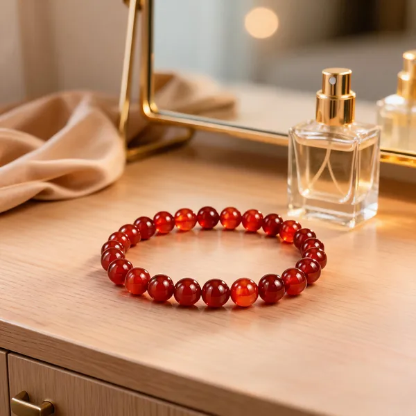 Red_Beaded_Bracelet_For_Men_And_Women
