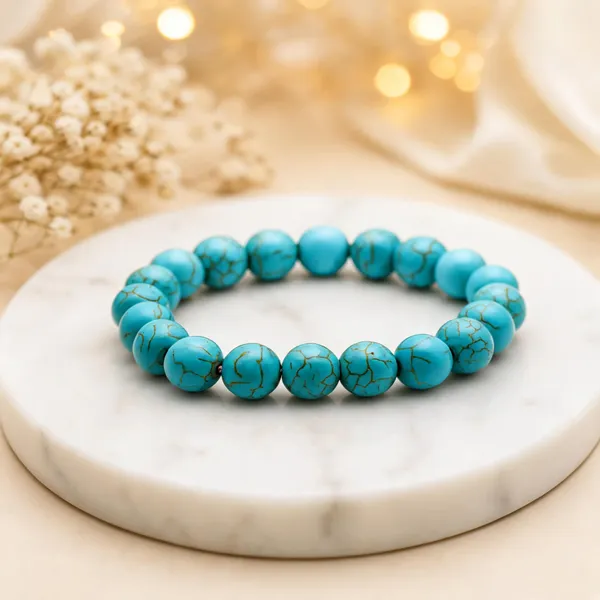Turquoise_Beaded_Bracelet_For_Women