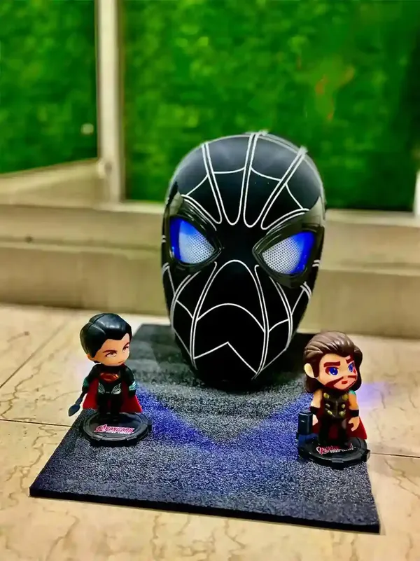 Led_Black_Spider_Man_Mask_With_Remote_Control_Stealth_Suit_Edition_Default_Title