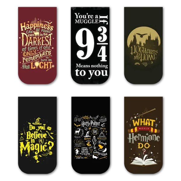 Harry_Potter_Magnetic_Bookmarks_Set_Of_6_Default_Title