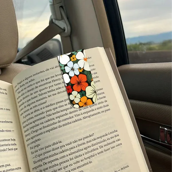Cute_Floral_Magnetic_Bookmarks_Set_Of_6_Default_Title