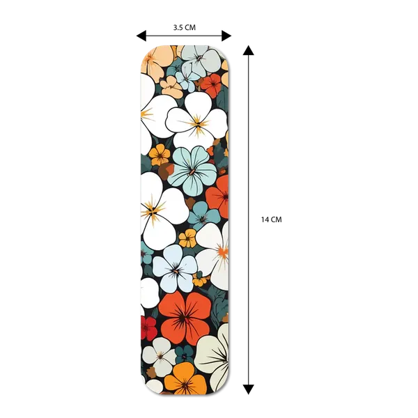 Cute_Floral_Magnetic_Bookmarks_Set_Of_6_Default_Title