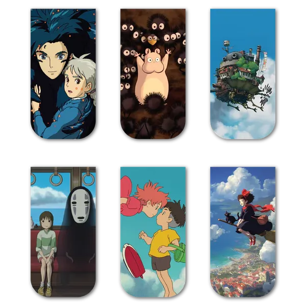 Studio_Ghibli_Magnetic_Bookmark_Set_Of_6_Default_Title