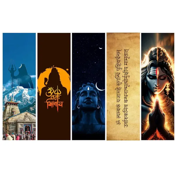 Shiv_Mahadev_Sanatani_Bookmarks_Pack_Of_5_Decorative_Bookmarks_Default_Title