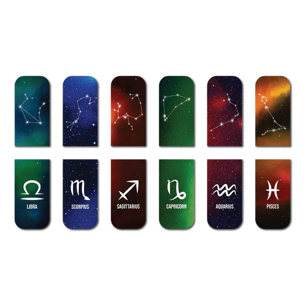 Zodiac_Constellation_Magnetic_Bookmark_Set_Of_6_Design_2_Default_Title