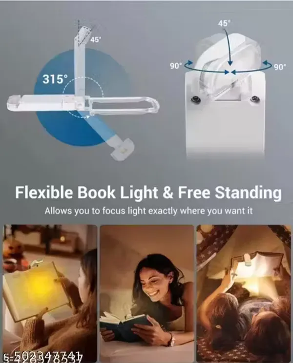 Usb_Rechargeable_Book_Reading_Light_With_Brightness_Adjustable_For_Eye_Protection_Default_Title