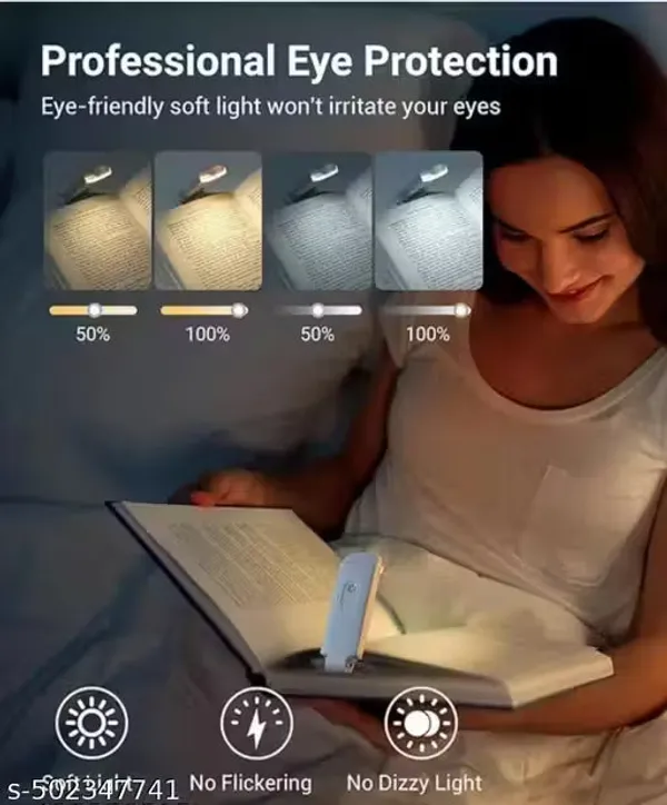 Usb_Rechargeable_Book_Reading_Light_With_Brightness_Adjustable_For_Eye_Protection_Default_Title