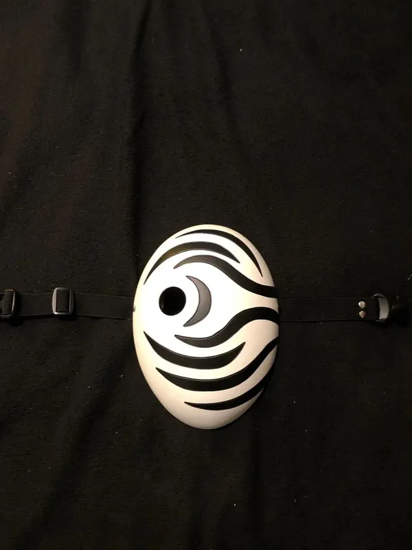 3d_Printed_White_Striped_Mask_Default_Title