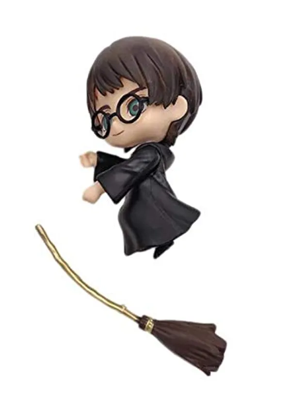 Harry_Potter_Sitting_On_Broomstick_3pcs_Figure_Set_Default_Title