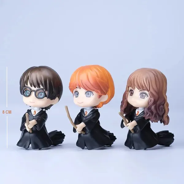 Harry_Potter_Sitting_On_Broomstick_3pcs_Figure_Set_Default_Title